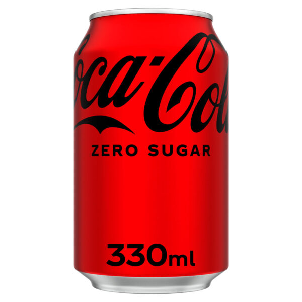 Coke Zero Can 330ml x 24