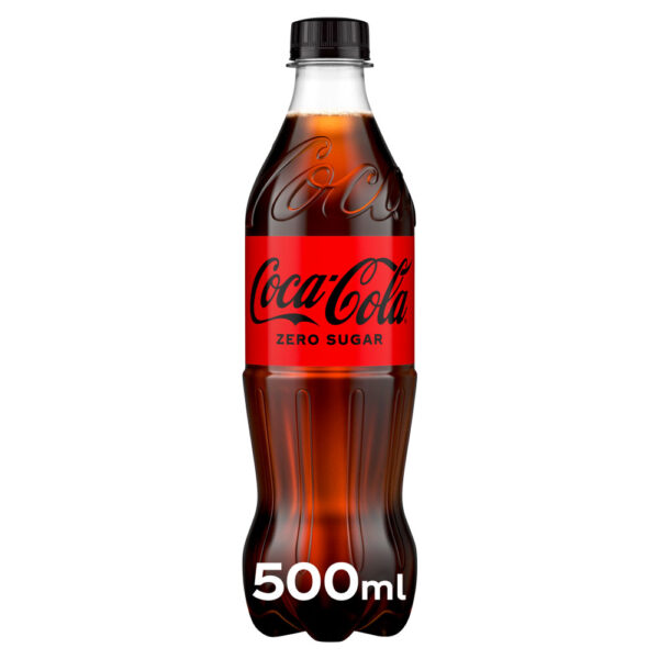 Coke Zero Bottles 500ml x 24