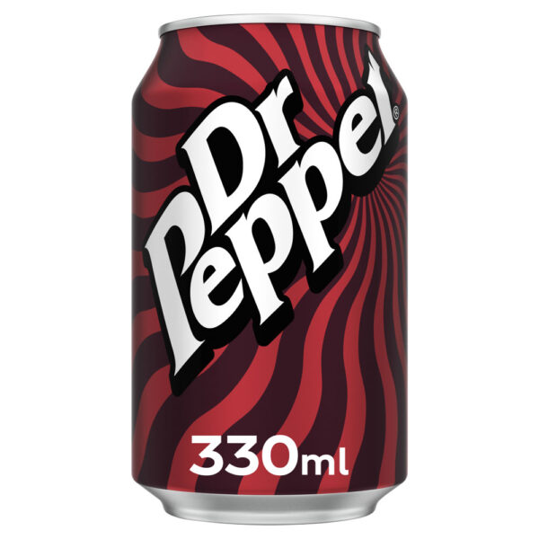 Dr Pepper Can 330ml x 24
