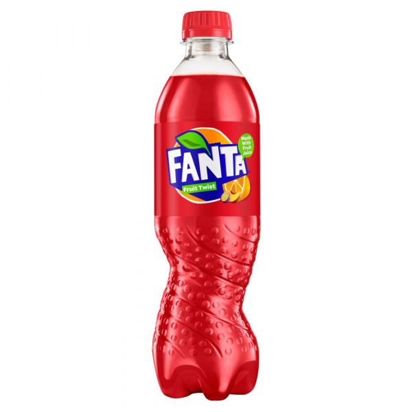 GB Fanta Fruit Twist Bottles 500ml x 12