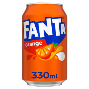 Fanta Orange Can 330ml x 24