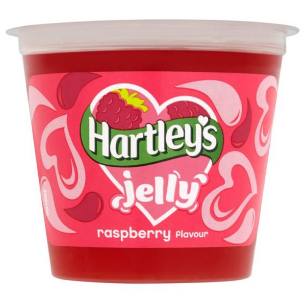 Hartley Jelly Pot Raspberry 125g x 12