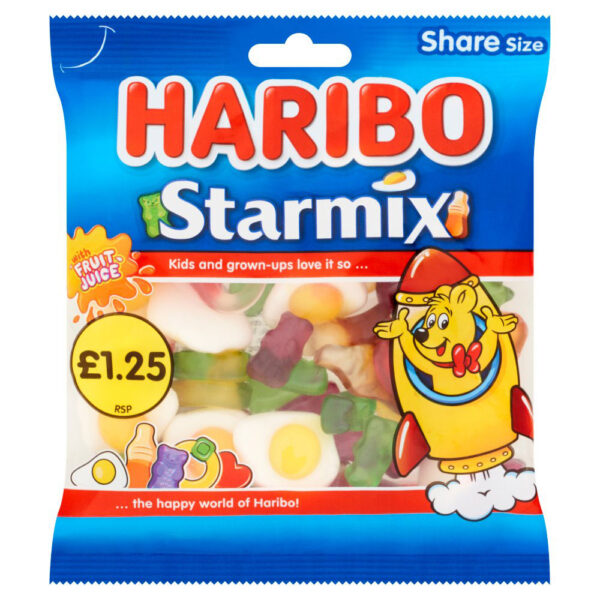Haribo Starmix 140g x 12 - £1.25 PM