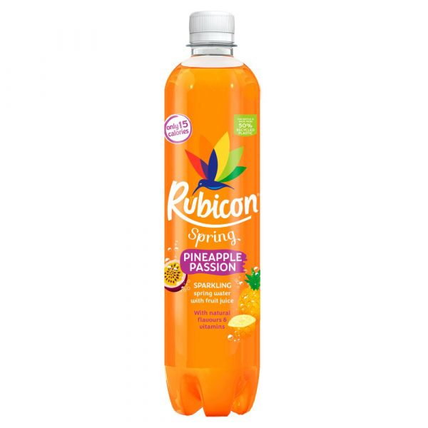 Rubicon Spring Pineapple & Passionfruit 500ml x 12