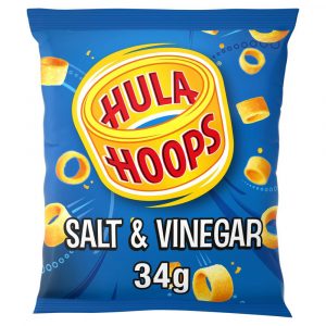 Hula Hoops Salt & Vinegar 34g x 32