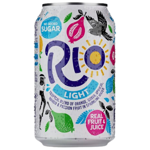 Rio Light Can 330ml x 24 - REDUCED (BB 31/05/25)