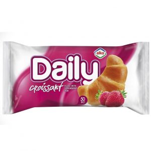 Elka Daily Strawberry Filled Croissant 50g x 20