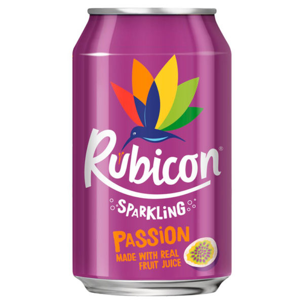 Rubicon Sparkling Passionfruit Cans 330ml x 24 - PROFIT BOOSTER (BB 31/01/26)