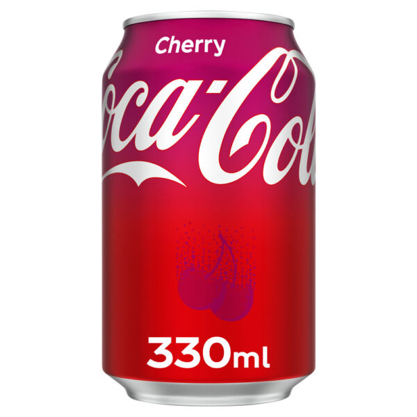 Cherry Coke Can 330ml x 24