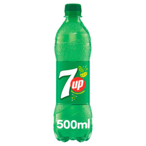7up Bottles 500ml x 24 - REDUCED (BB 30/09/26)