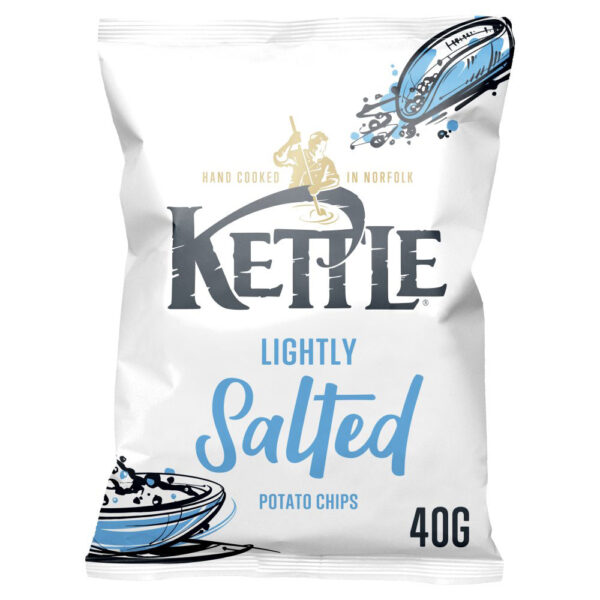Kettle Crisps Lightly Salted 40g x 54