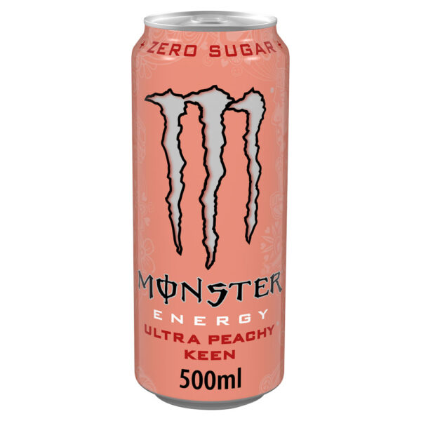 Monster Ultra Peachy Keen 500ml x 24