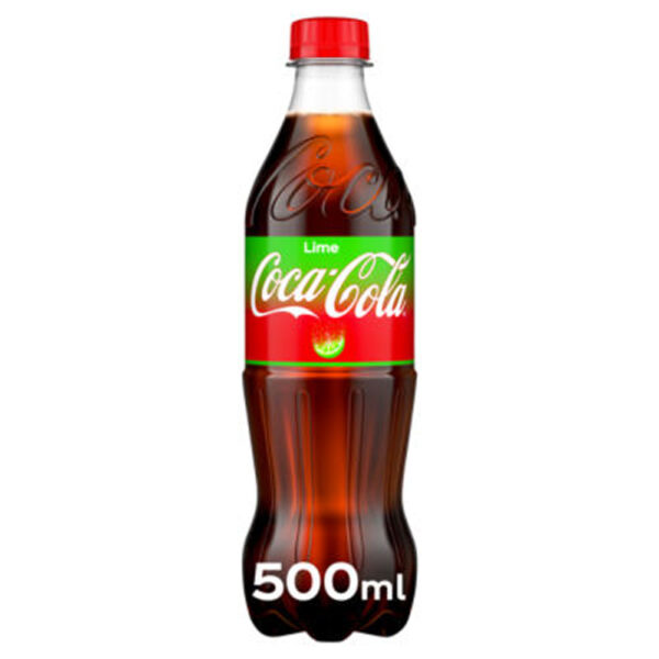 Coke Lime Bottles 500ml x 24 - PROFIT BOOSTER (BB 30/09/25)