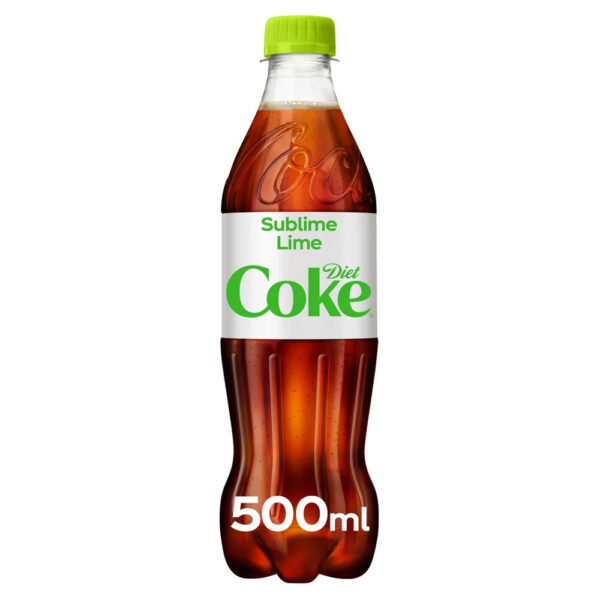 Diet Coke Lime Bottles 500ml x 24 – PROFIT BOOSTER (BB 31/08/25)