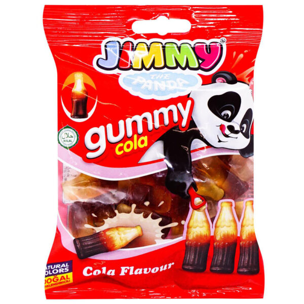 Jimmy Gummy Cola Bottles 80g x 12 - PROFIT BOOSTER (BB 26/07/26)