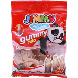 Jimmy Gummy Cola Bottles Sour 80g x 12 - PROFIT BOOSTER (BB 26/07/26)