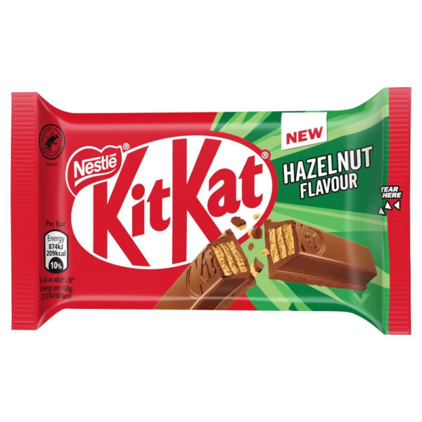 Nestle Kit Kat 4 Finger Hazelnut 41.5g x 24