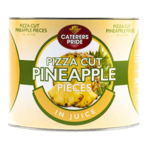 Caterers Pride Pizza Cut Pineapple Pieces in Juice 3kg x 6