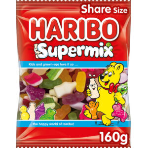 Haribo Supermix 160g x 12 - REDUCED TO CLEAR (BB 31/03/27)