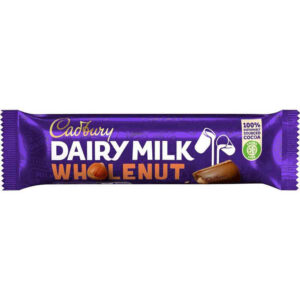Cadbury Dairy Milk Whole Nut 45g x 48 - REDUCED (BB 21/01/27)