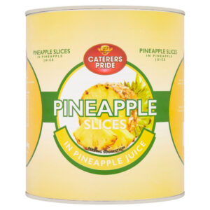Caterers Pride Pineapple Slices in Juice 3kg x 6 - REDUCED (BB 08/04/28)